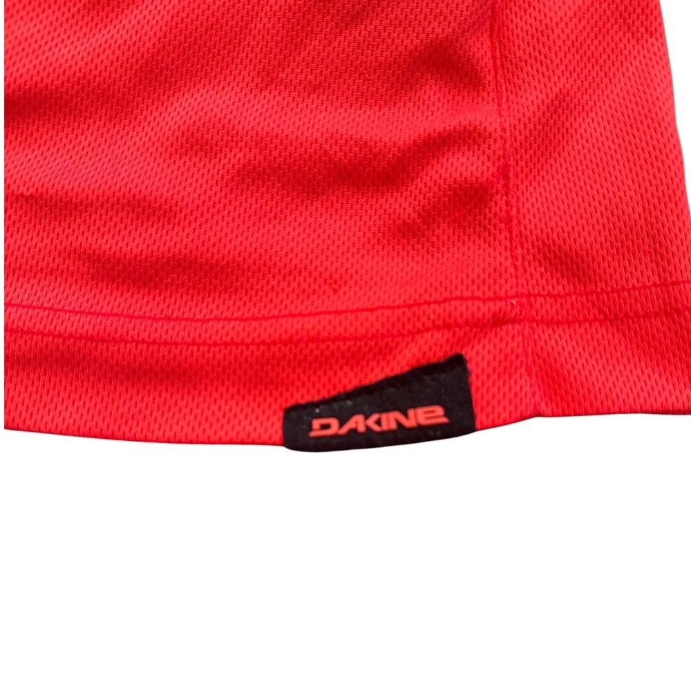 Dakine Mountain Bike Jersey Womens Large Red Burgundy 3/4 Sleeve MTB Top Good - Picture 5 of 7